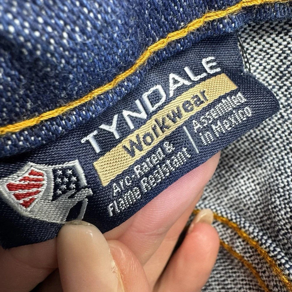 Tyndale Workwear‎ AR FR Denim Jeans Mens 42x36 But Measure At 33